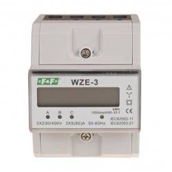 WZE-3 Indicateur de consommation d'énergie triphasé F&F