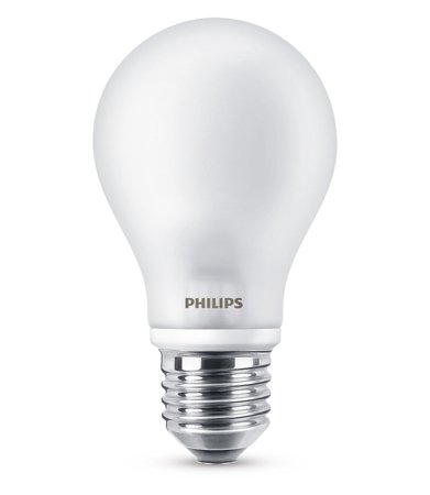 Ampoule LED E27 4,5W 6500K 470lm Philips en verre